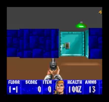 Image n° 7 - screenshots  : Wolfenstein 3D (Beta)